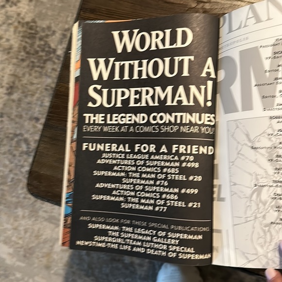 The Death of Superman 1993 DC Comics 1st Printing - Picture 8 of 13